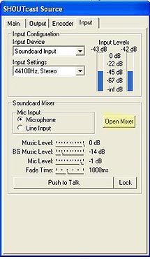 Shoutcast Source